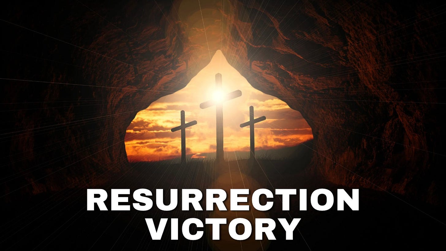 May be an image of text that says '台博 RESURRECTION VICTORY'