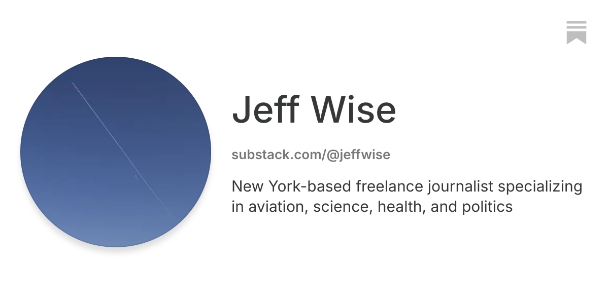 Jeff Wise | Substack