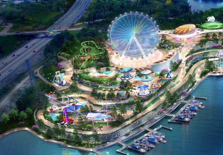 Oasis Lake of the Ozarks amusement park rendering