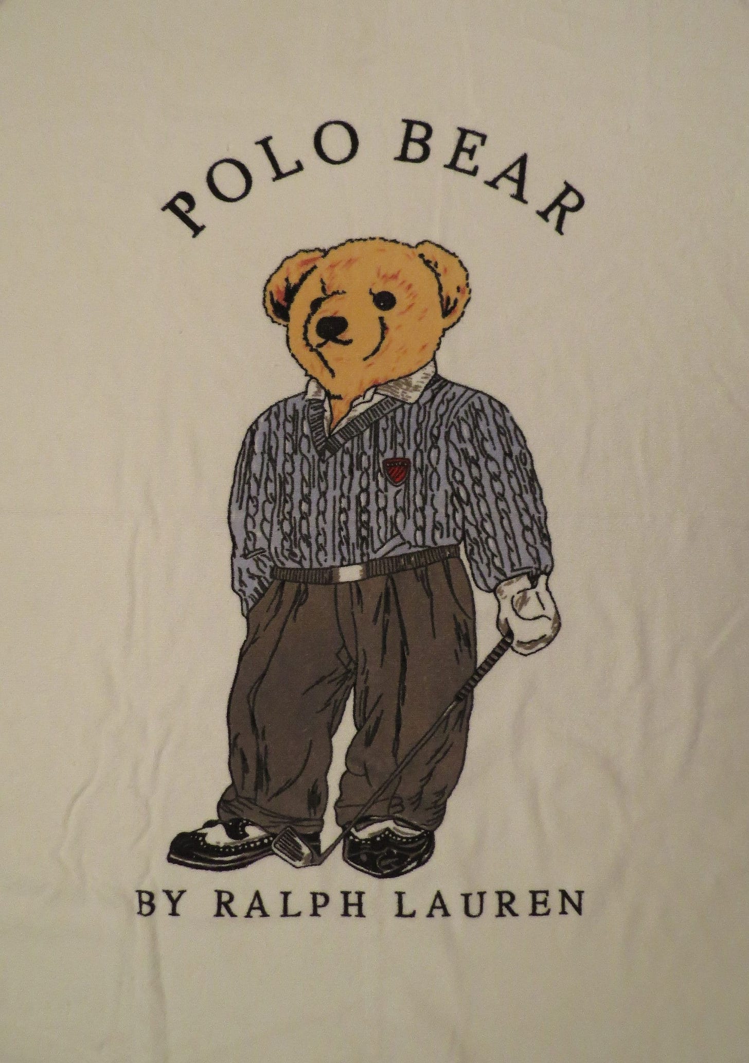 Vintage Ralph Lauren Polo Bear beach towel