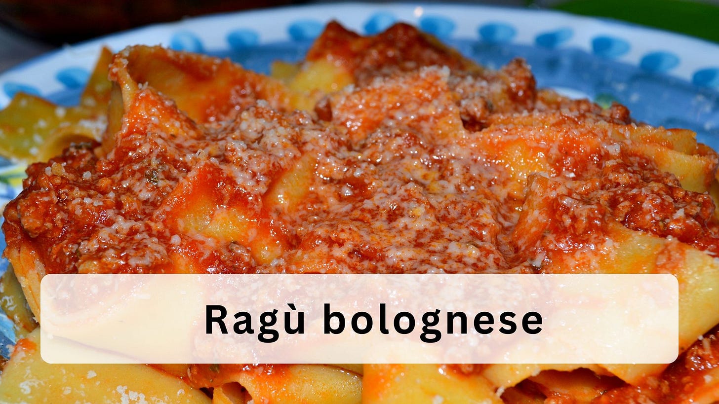 Ragù bolognese