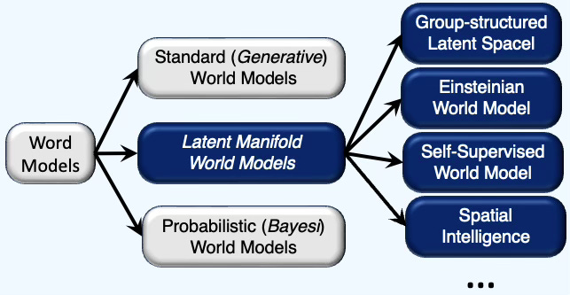 Example of categorization of world models Example of categorization of world models