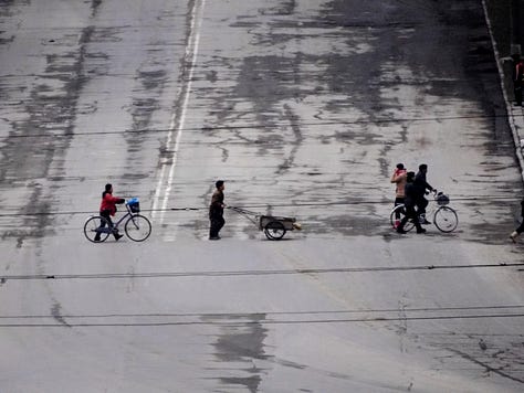 Streetscapes in Hamhung, North Korea's third most populous city