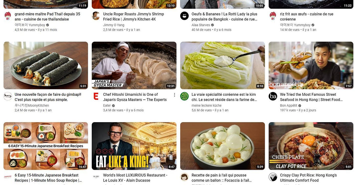 [GUIDE] Mon top des chaînes de cuisine sur YouTube