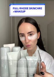 Rutina completa de cuidado de la piel con Rhode
