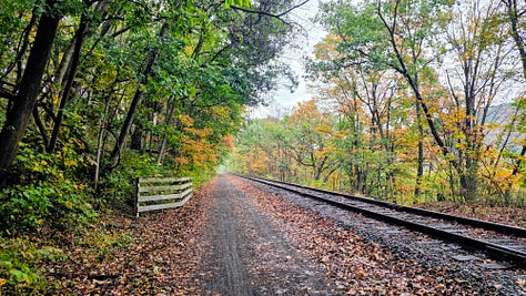 16 miles of fall color unfolding in the mountains