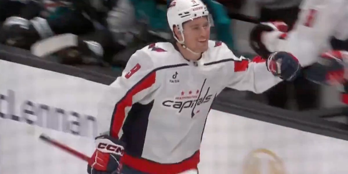 The Capitals are finally seeing Ryan Leonard hit his stride, and he continued to break out with a four-point showing against the Sharks.