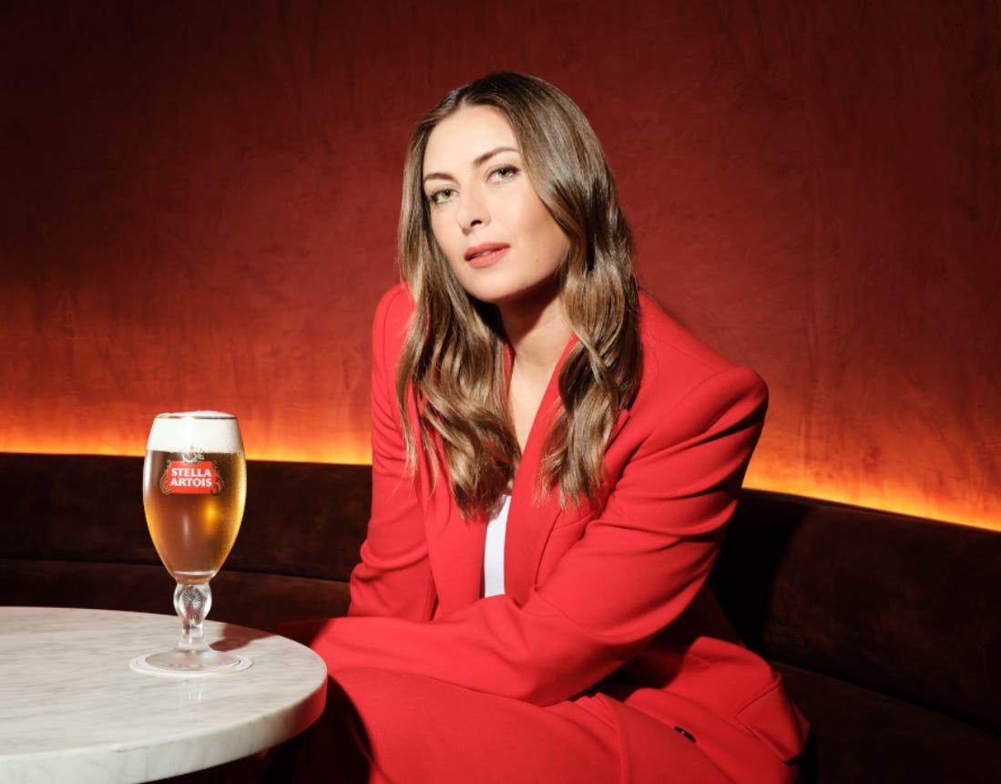 Maria Sharapova for Stella Artois
