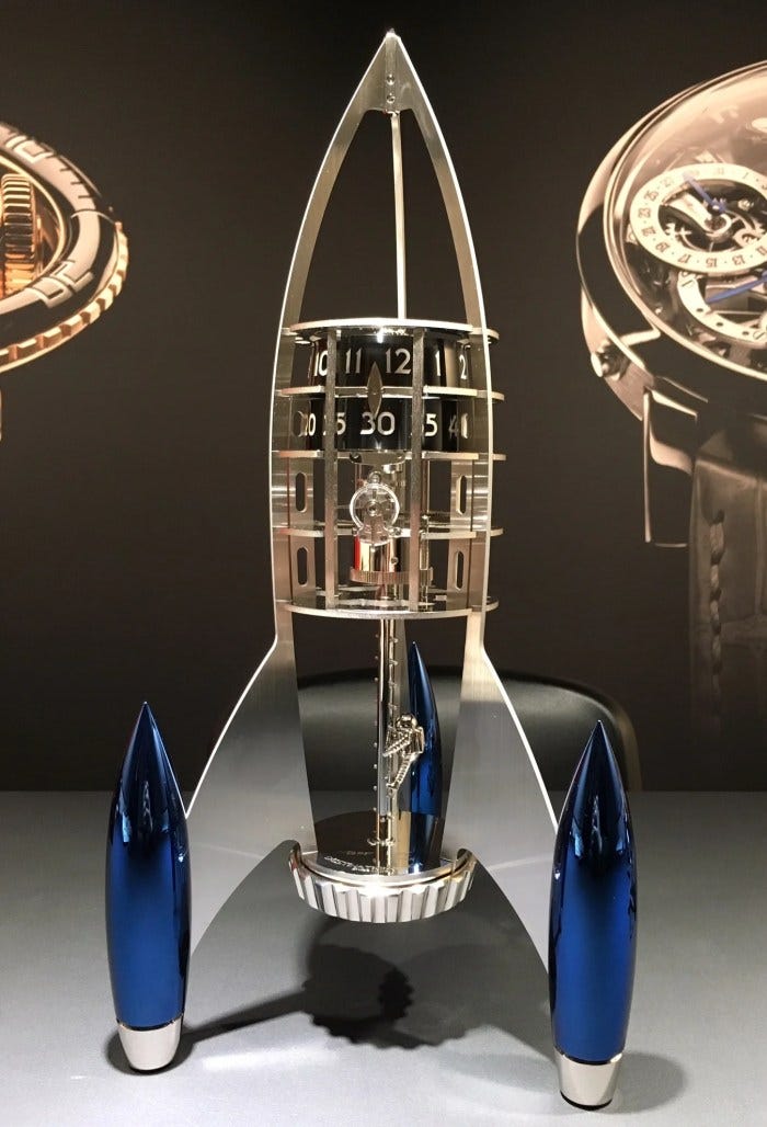 MB&F Destination Moon Clock