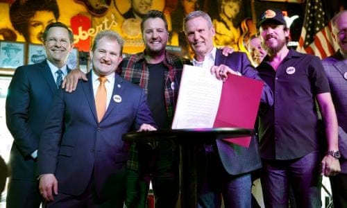 Tennessee becomes first US state to protect musicians from threat of AI |  Music | The Guardian