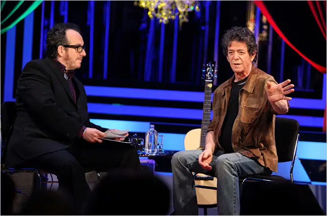 Elvis Costello and Lou Reed in Spectacle (2008)