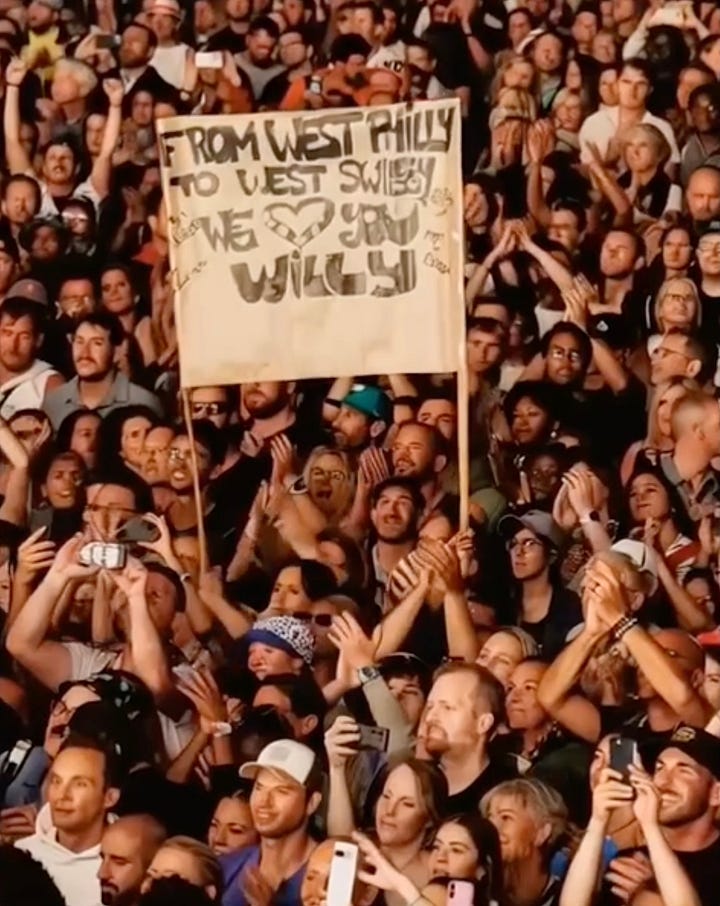 Will Smith's AI altered crowd scene. 