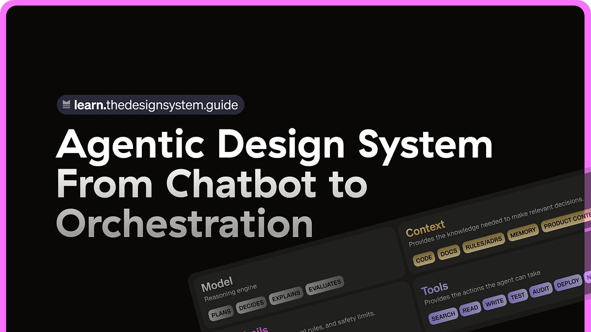 Agentic Design System - From Chatbot to Orchestration