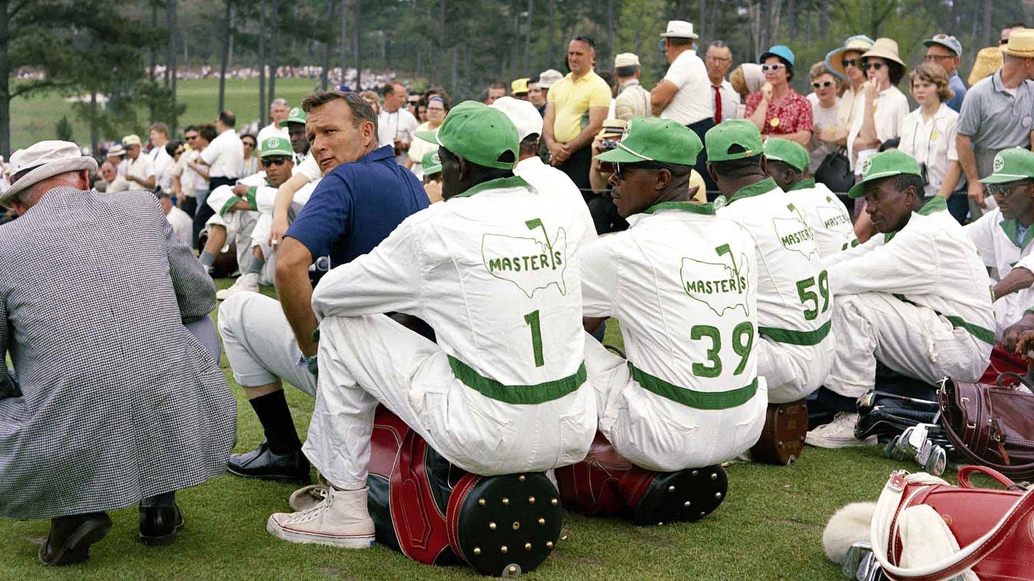 Why Augusta National stopped using club caddies at the Masters Why Augusta National stopped using club caddies at the Masters