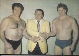 Bruno Sammartino and Bob Backlund flank ... Bruno Sammartino and Bob Backlund flank ...