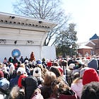 Thousands line Old Town streets to welcome Buddhist monks on Walk for Peace 
