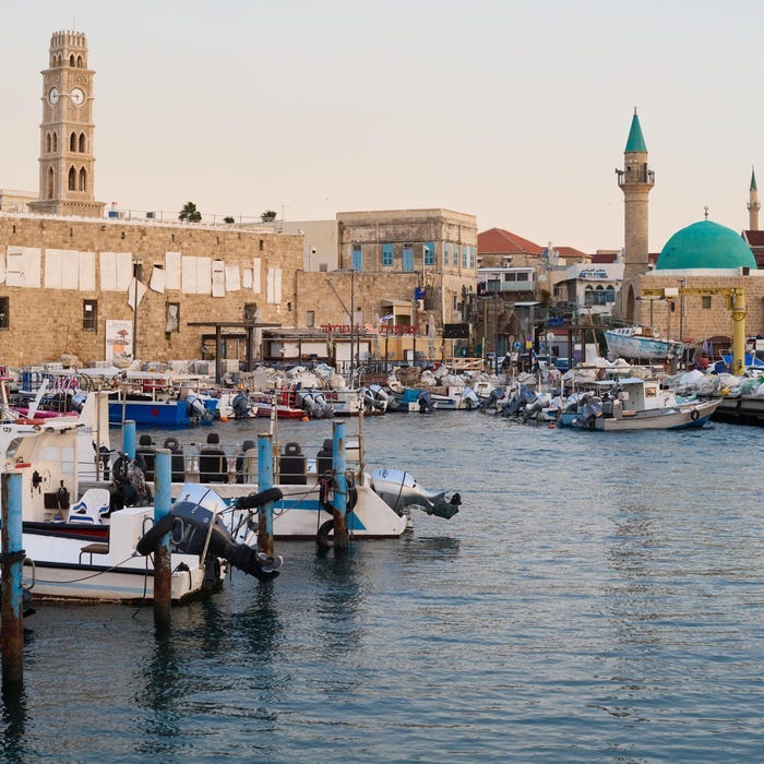 Acre port. Tornado speedboats become the main attraction here., Credit: Dor Kedmi מדור אוכל רונית ורד