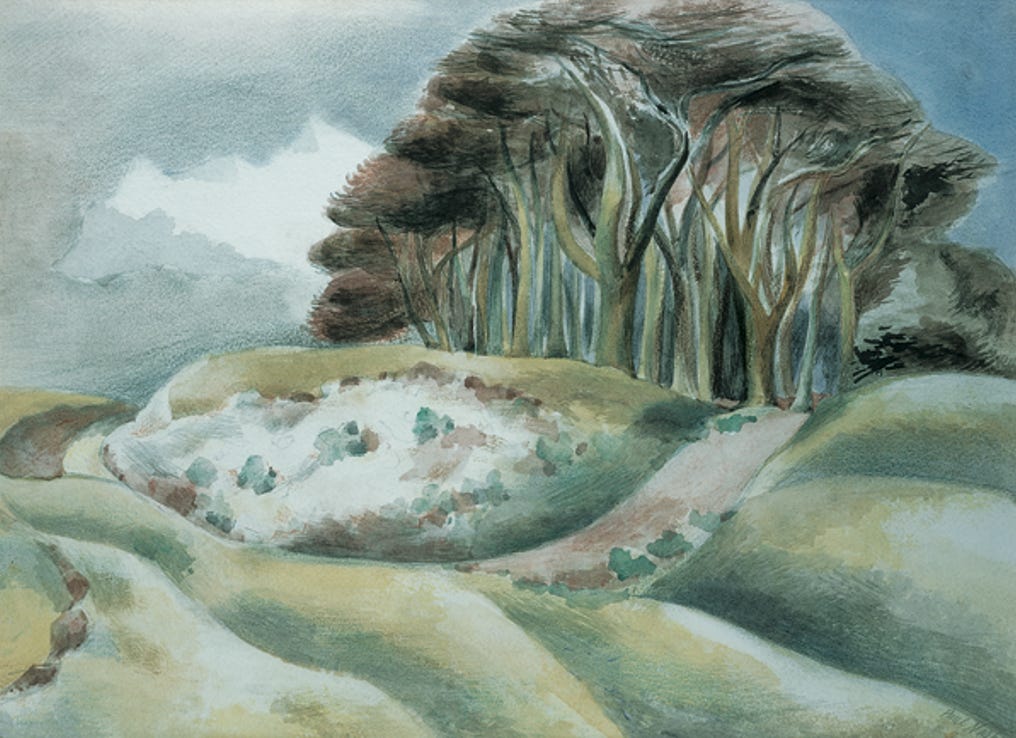 Paul Nash, Wittenham Paul Nash, Wittenham