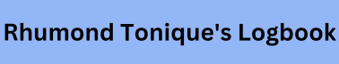 Rhumond Tonique's Logbook