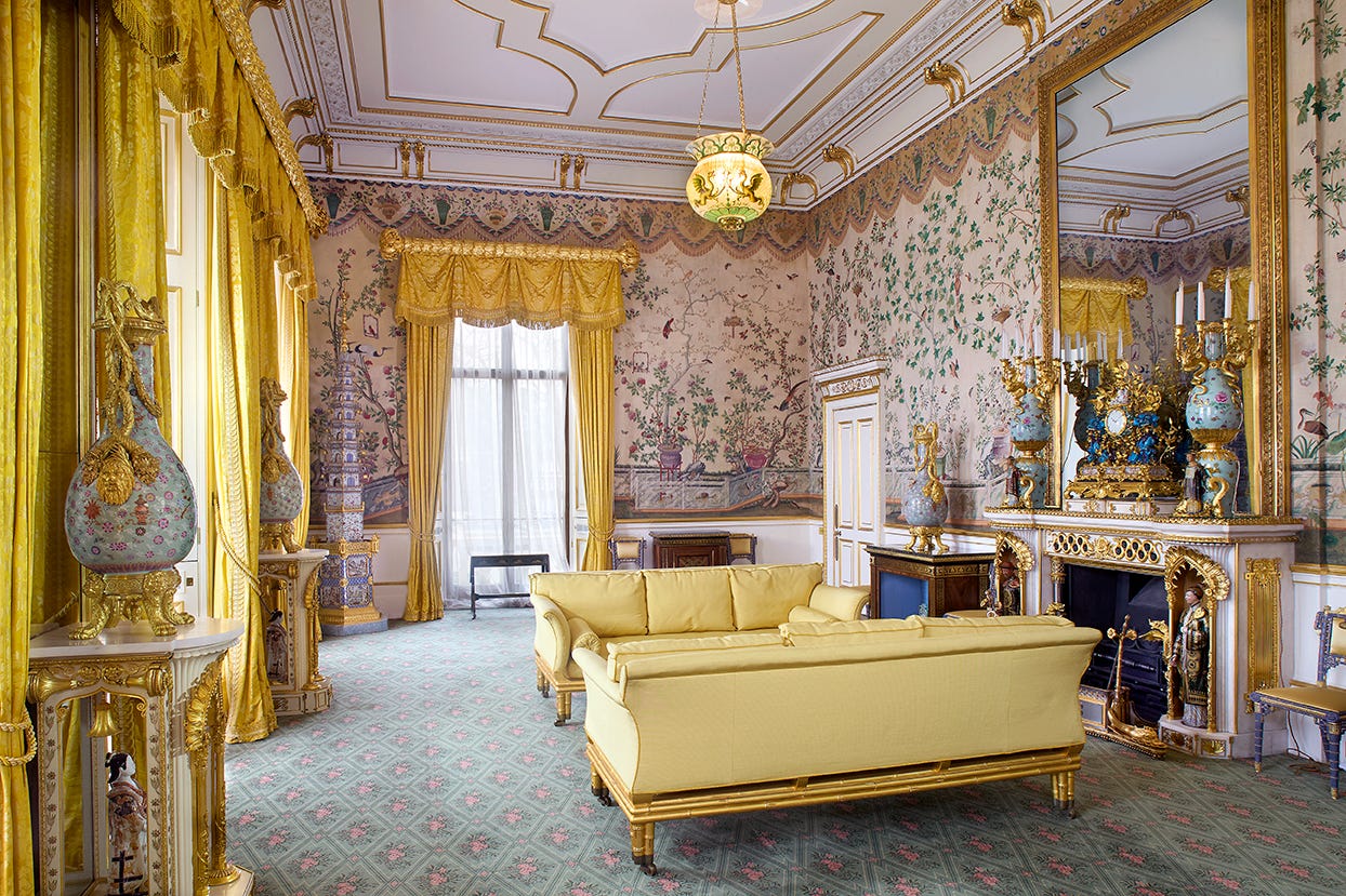 Inside the wildest, most extravagant wing of Buckingham Palace