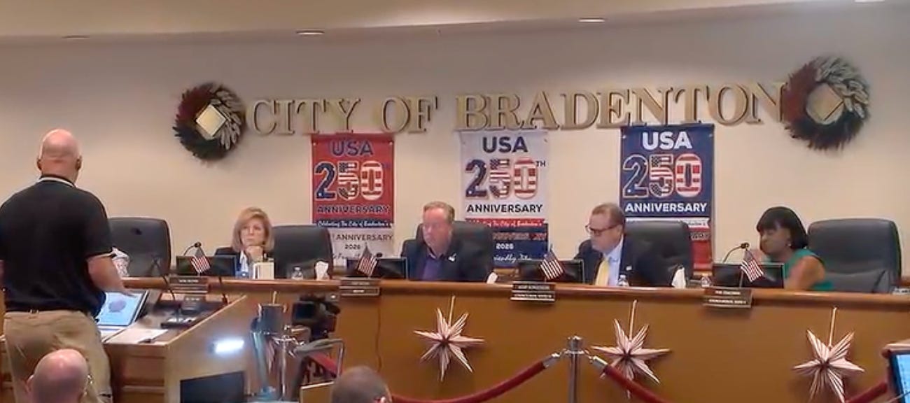 Bradenton Council Advances Redevelopment Study Identifying 16 Sites for Potential Revitalization