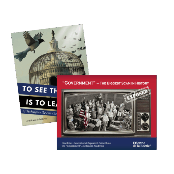 To See the Cage + “Government” - Paperback Bundle