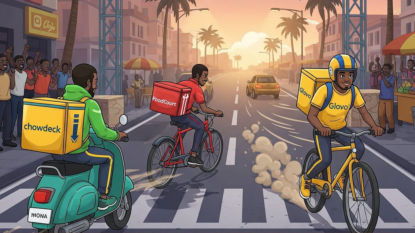 Chowdeck, Glovo, and FoodCourt, which is the fastest? Chowdeck, Glovo, and FoodCourt, which is the fastest?