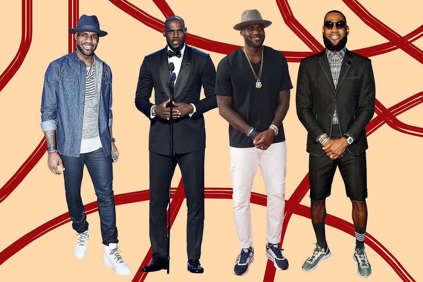 WWD Report Card: LeBron James' Best Fashion Moments – WWD