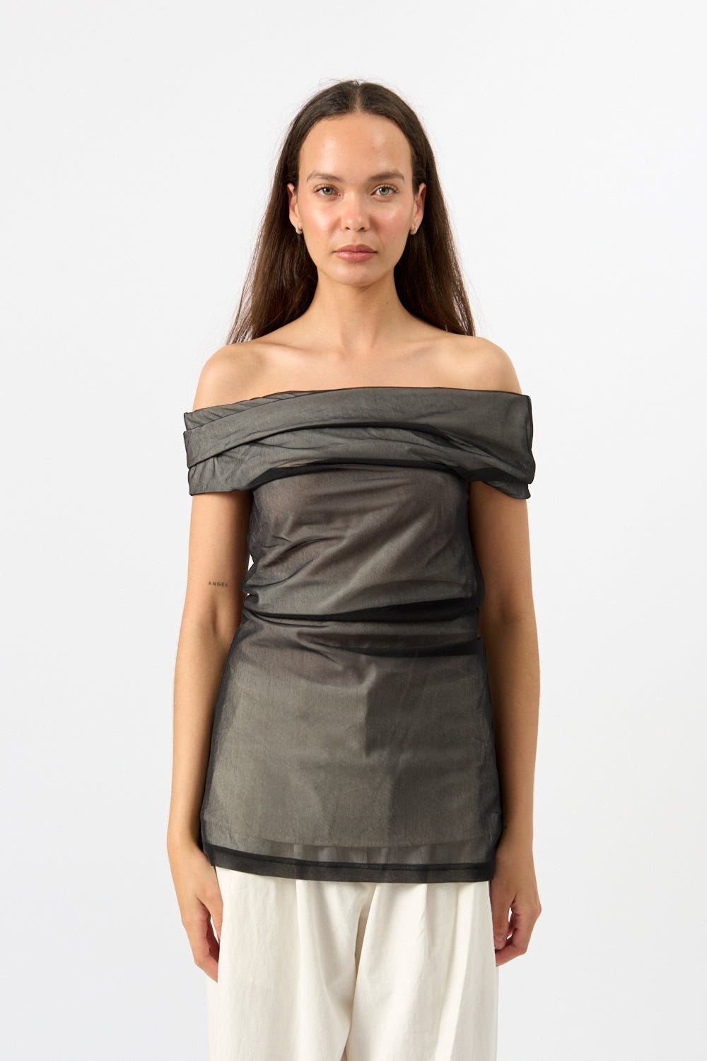 Proenza Schouler Allegra Top In Silk Nylon - Bessette