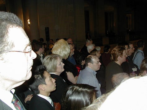 Photos from San Francisco weddings, Valentine's Weekend, 2004.