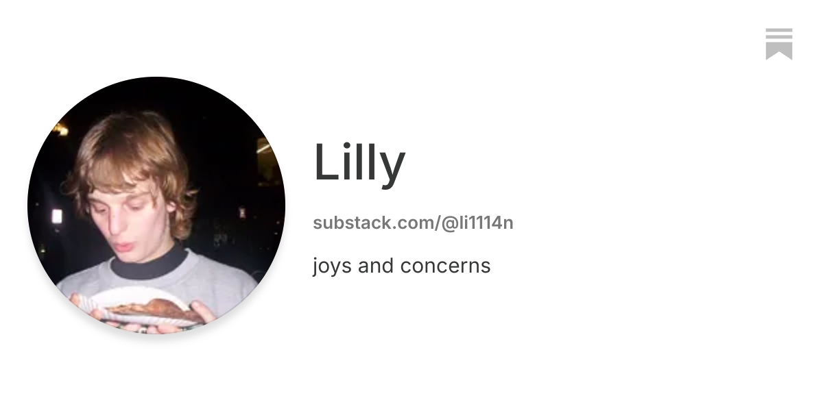 Lilly | Substack