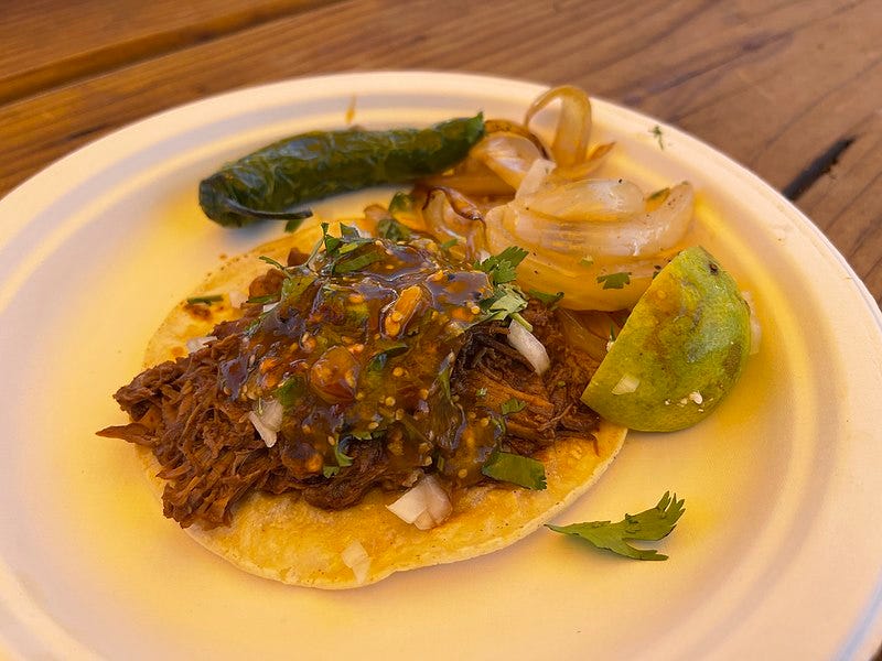 File:Barbacoa taco at Lucha Sabina - July 2022 - Sarah Stierch.jpg File:Barbacoa taco at Lucha Sabina - July 2022 - Sarah Stierch.jpg
