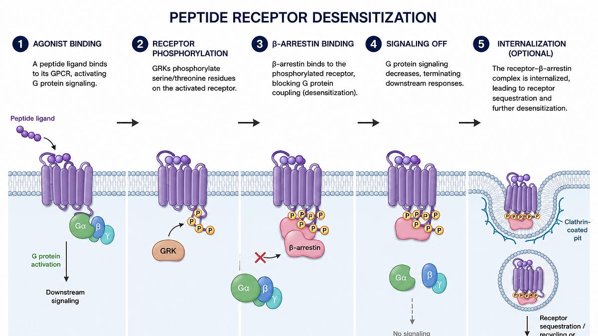 ghk-cu mechanism of action receptor desensitization The Peptides You Don't Actually Need To Cycle