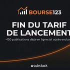 Derniers jours pour rejoindre Bourse123 au tarif de lancement