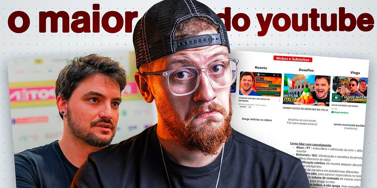 Como ele se Tornou o MAIOR Youtuber do Brasil