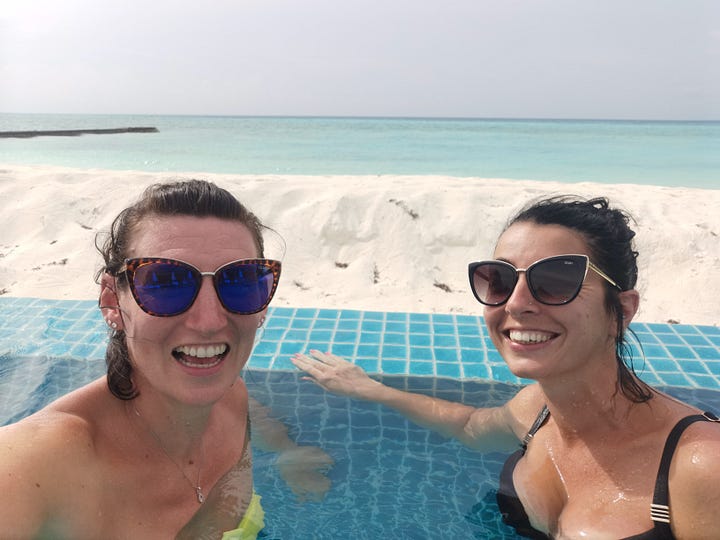 Monsoon in the Maldives