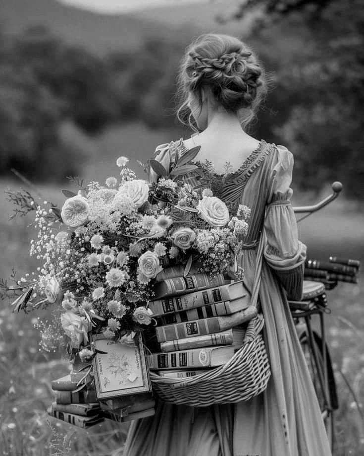 May be a black-and-white image of flower