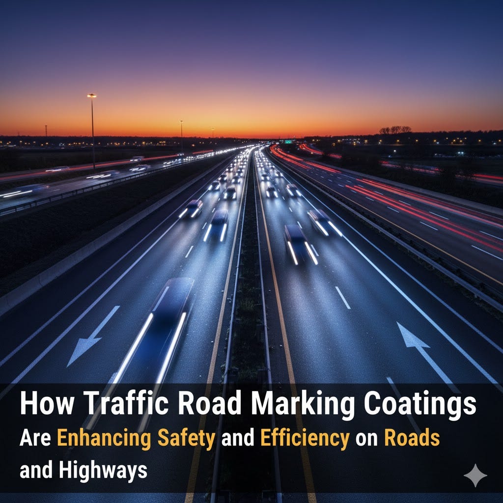 Traffic Material How Are Traffic Road Marking Coatings Enhancing Safety and Efficiency ...