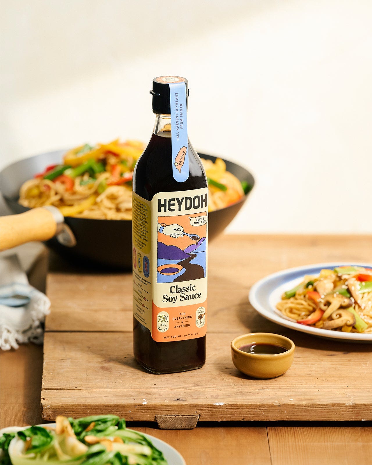 Classic Soy Sauce, Single-Origin Soy Sauce from Taiwan - HEYDOH Classic Soy Sauce, Single-Origin Soy Sauce from Taiwan - HEYDOH