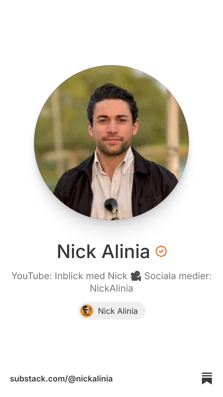 Nick Alinia | Substack