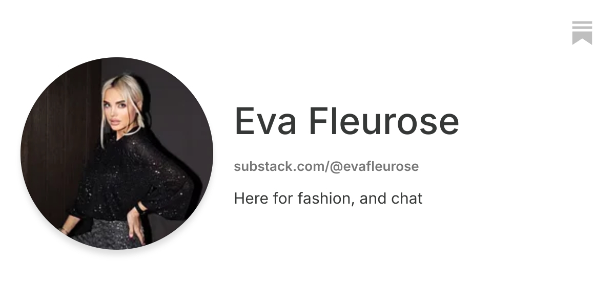Eva Fleurose | Substack