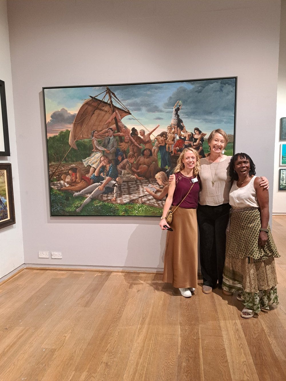 Sally Ward and Yeside Linney