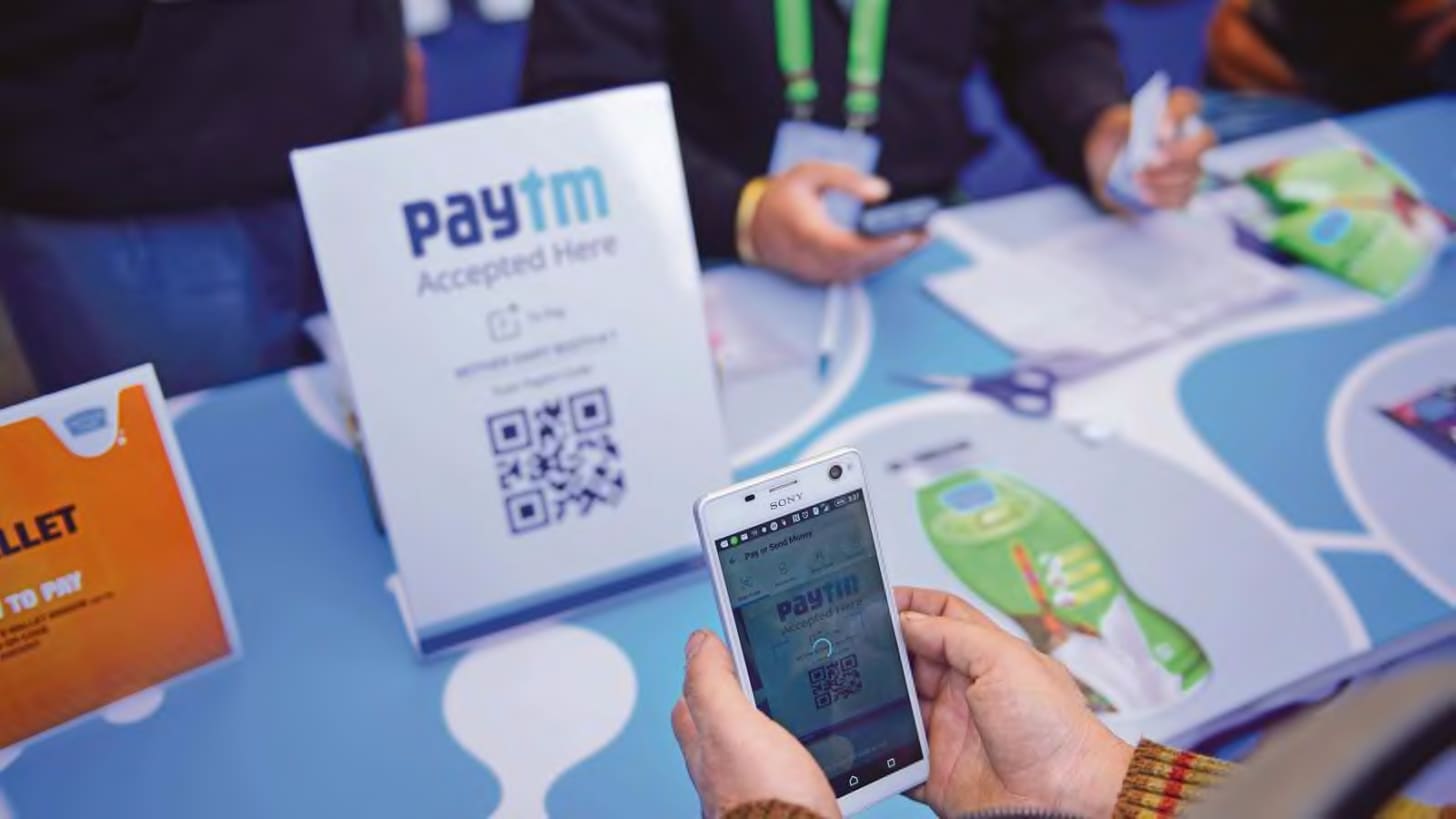 Paytm shares hit an all-time low.