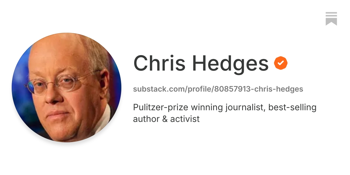 Chris Hedges | Substack