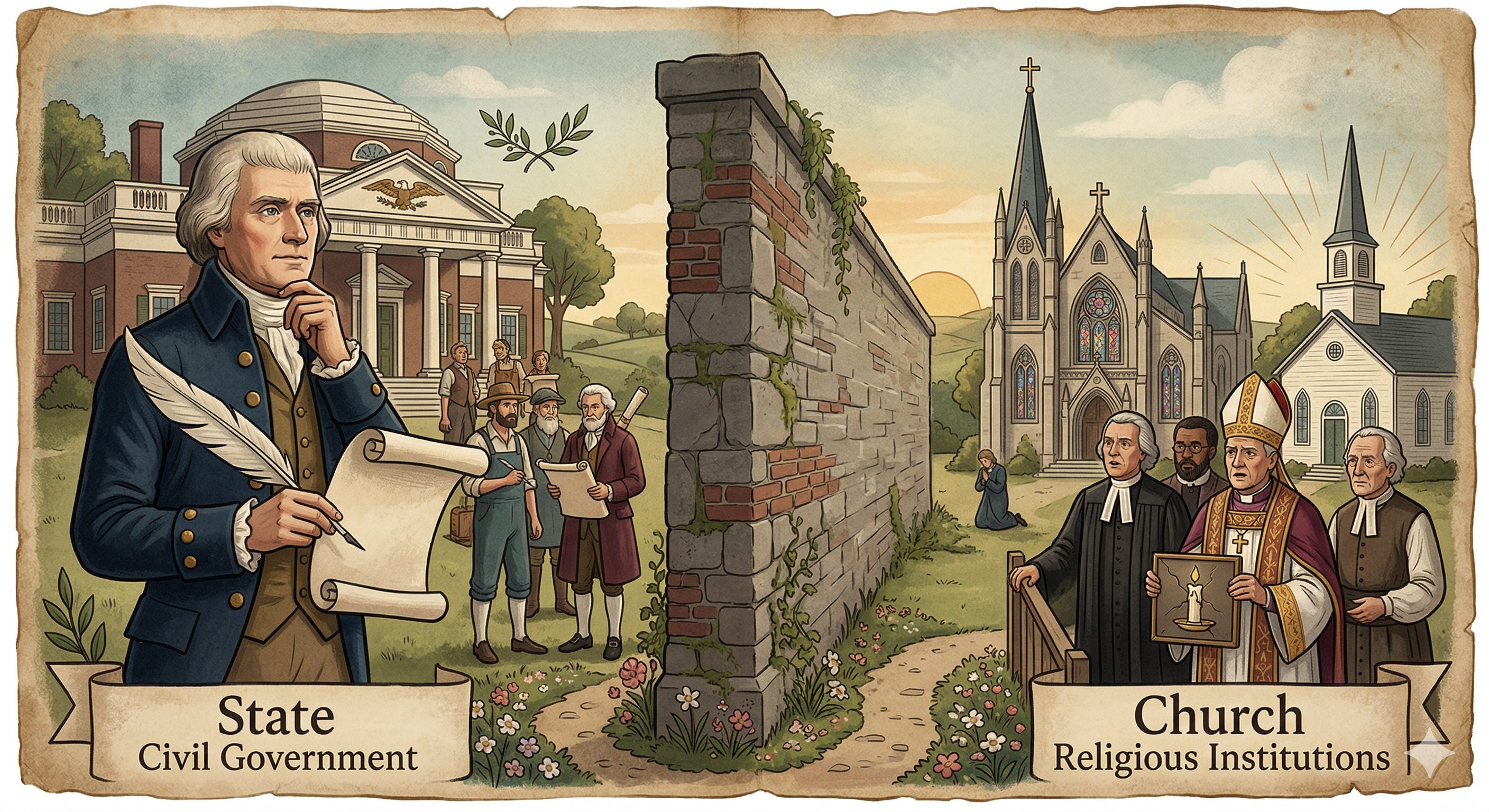 When Did The Separation Of Church And State Begin