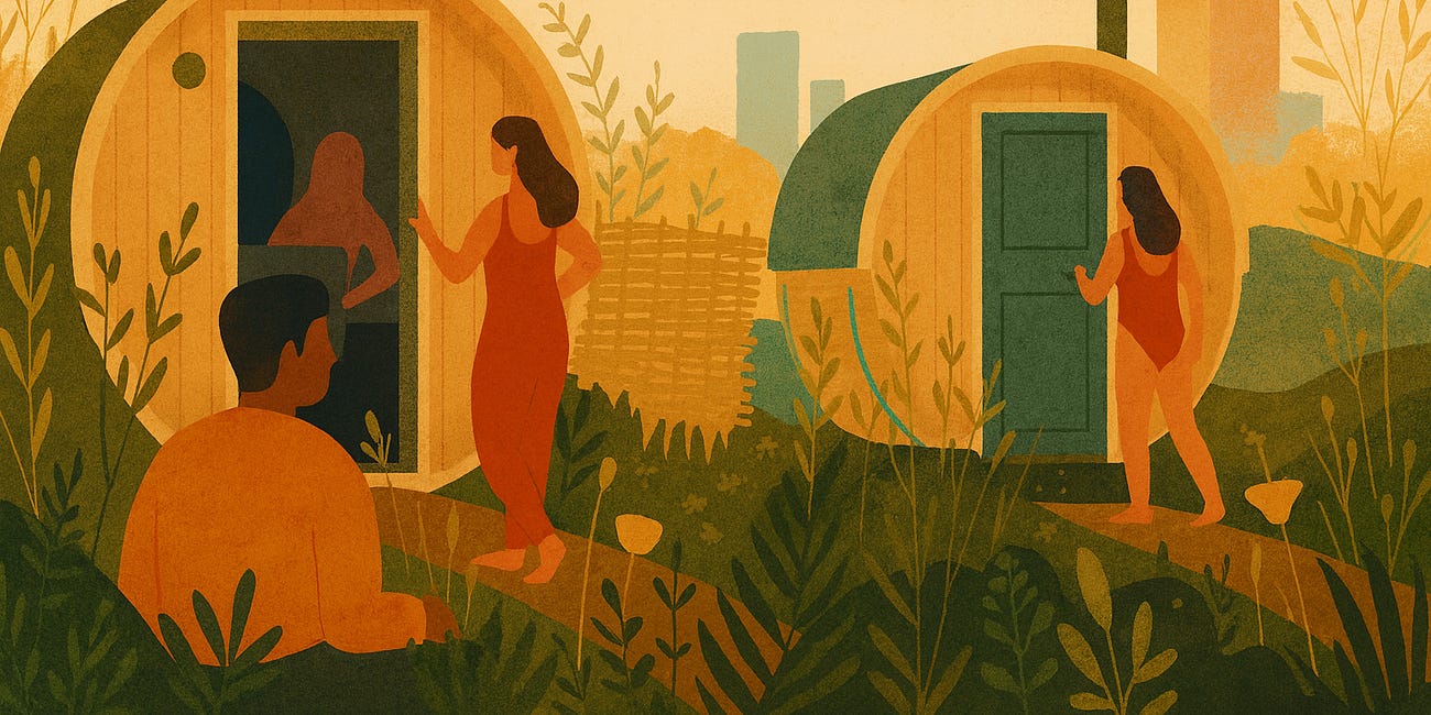 How community saunas are becoming a new third space in cities