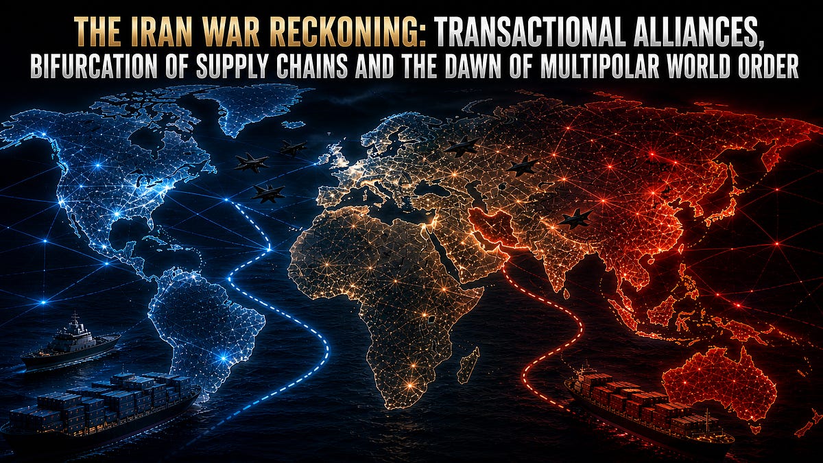 The Iran War Reckoning: Transactional Alliances, Bifurcation of Supply ...