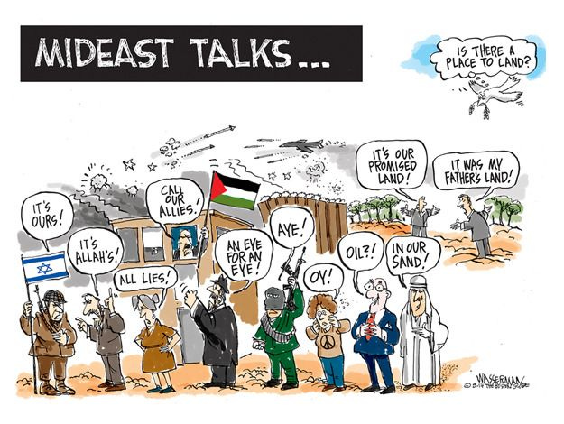 Political cartoon middle east peace talks | The Week Political cartoon middle east peace talks | The Week