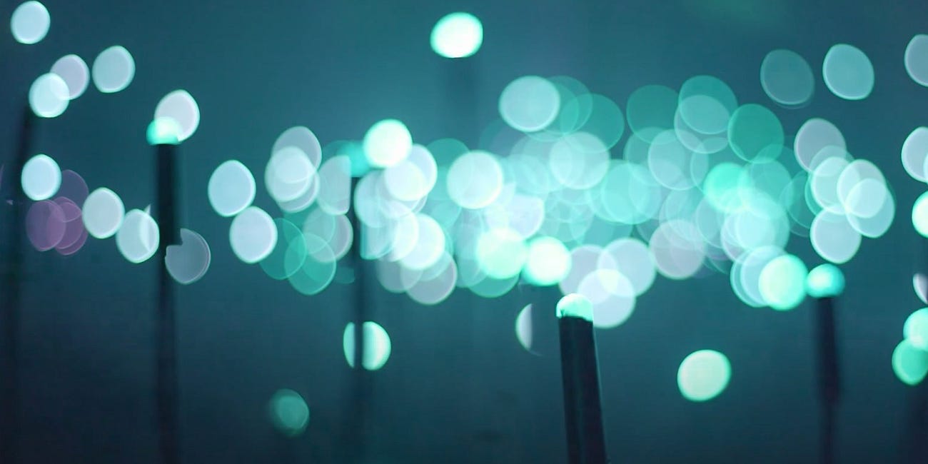 Crystal Grove - more faerie lights in the forest