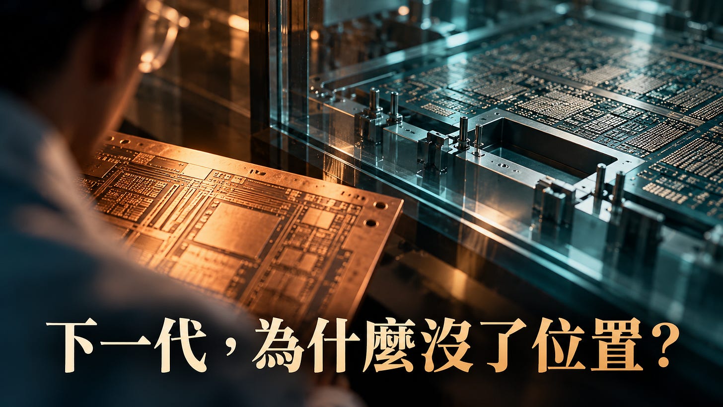 熟悉的材料與下一代製程之間，仍隔著尚未跨過的門檻